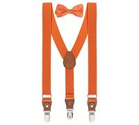 BomGuard Children's Braces & Bow Tie Set 2-7 Years - Adjustable - Festive & Elegant for Boys & Girls - Perfect for Wedding, Christening, Birthday, School Enrolment, Party - Accessory Outfit Toddler