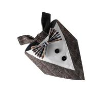 BommFu Bandana for Dogs - Triangular Dog Costume Bandana, Pet Scarf Accessories - For Birthday Christmas Party Wedding Holiday Outdoor Autumn Girls and