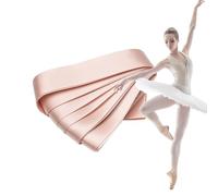 BommFu Bands for Ballet | Lace Ballet Shoe Band - Skin-friendly Socks for Stage Studio Training Indoor All Ages