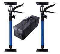 BommFu Cabinet Lift Jack, 19 to 45 Inches Adjustable Third Hand Tool, Arm Rod Labor-Saving 66lb Elevator System Heavy-Duty Bracket for Panel Construction Awning Refrigerator Toilet