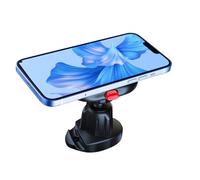 BommFu Car Mobile Phone Holder, 360 Degree Rotating Mobile Phone Holder, Adhesive Holder, Quick Change Holder for Video Recording, Navigation, Driving, Taxi, Boat, Offroad, Travel, Leisure, Motor