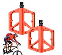 BommFu Cycling Pedals - Urban Cycling Pedals | Lightweight Non-Slip Reflective Strips Replacement for Women Men Urban Commute Travel Indoor Outdoor Activities