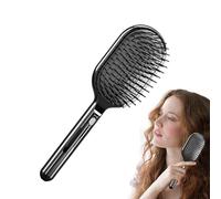 BommFu Easy to Clean Hair Brush - Air Cushion Comb for Press,Self-Cleaning Massage Comb for Women Girls, Portable Hair Brush for Thick Hair, Long Hair