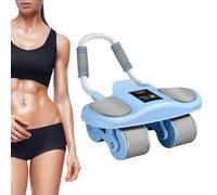 BommFu Exercise Wheel,Ab Wheel Roller for Core Workout | Automatic Rebound Workout Equipment, Belly Fitness Home Gym Accessories Exercise for Men Women Training