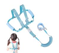 BommFu Harness for Kids | Toddler Wrist Leashes - Adjustable Anti-Lost Wrist Link Reflective Harness with Lock for Travel Boys Outdoor Walking Toddler Safety Gear