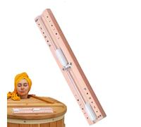 BommFu Hourglass Timer,30 Minutes Rotating Timer for Sauna - Wood Clock Decoration Wall-Mounted Tool for Home Cooks Baking Grilling BBQ Coffee House Yoga