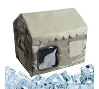 BommFu Pet Cold Store | Shelter for Stray Cats | Insulated Closed Shelter for Small Dogs, Back Door, Lawn, Garden, Balcony, Patio, All