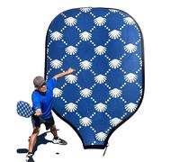 BommFu Pong Paddle Case - Neoprene Paddle Covers for Pickleball Racket - Protective Paddle Sleeve with Zipper, Table Tennis Paddle Case for Travel & Protection