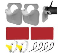 BommFu Pool Hose Clamps, Adjustable Pipe Holder, Replacement Parts Accessories for Business Users Private Users Garden