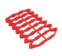 BommFu Roast Rack for Oven | Silicone Roasting Rack Chicken Meat Pan | Drains Oil Household Cooking Tool for Baking Grilling Air Fryer Steaming
