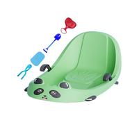 BommFu Sledge for Children - Winter Sports with Backrest, Snow Sledge for Outdoor Use with Brake - For Cold Weather Conditions Girls and Preschool Children Snowy Hills Park