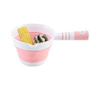 BommFu Water Ladle for the Bathtub, Foldable Bath Bucket with Hanging Function, Hanging Portable Trowel for Kitchen, Bathroom, Shower, Travel, Garden