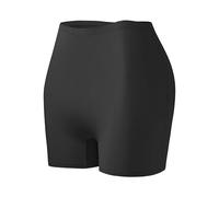 Bommi Fairy Women's High Elastic Waist Slip Shorts Shapewear Shorts Tummy Control Seamless Boyshorts Shapewear for Under Dresses (Black, X-Large)