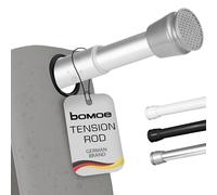 Bomoe Telescopic Shower Curtain Pole Without Drilling Extendable Non-Slip