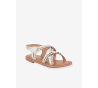 Les Tropeziennes par M.Belarbi Flat sandals BOMONGO in White 12 kid