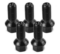 Bomunik 5PCS M14X1.5 Wheel Lug Bolts Nuts for Mercedes Benz 2003-2018 A B C E Class CLA CLS CLK GLA GLK ML350 GL350 GL450 R300L R350L SLC SLK SL Replacement Number: 0009908307 M14X1.5MM 26/49MM