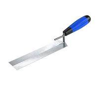 Bon 11-867 8/2-inch Pro Carbon Steel Margin Trowel with Bucket Hook and Comfort Grip Handle