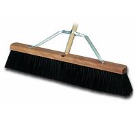 Bon 12-242 Concrete Broom - Heavy Duty 18-inch - 5 Foot Wood Handle