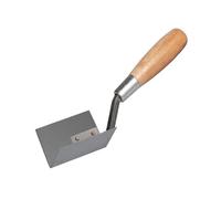 Bon 13-301 Corner Trowel - Inside Stainless Steel 1 1/2-inch X 1 1/2-inch - Wood Handle
