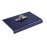 Bon 22-748 Walk Edger - Blue Steel 9-inch X 6-inch - 3/4-inch Radius 7/8-inch Lip