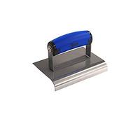 Bon 62-443 Edger - Stainless Steel 6-inch X 4-inch - 3/4-inch Radius X 7/8-inch Lip with Comfort Grip Handle