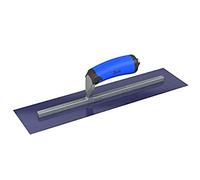 Bon 67-178 Finish Trowel - Square - Blue Steel - 14 X 4 - Comfort Grip Handle