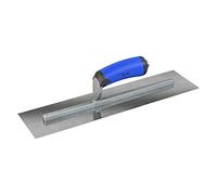 Bon 67-242 Finish Trowel - Square - Carbon Steel - 18 X 5 - Comfort Grip Handle