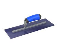 Bon 67-326 Finish Trowel - Square - Ultra Flex Blue Steel - 18 X 5 - Comfort Grip Handle
