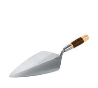 Bon 72-575 Brick Trowel Forged 12-inch Narrow London Leather Handle