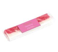 Bon Bon's Gourmet - Traditional Favourites Coconut Ice 100g Bar - Sweet Strawberry and Coconut Flavour!- Delicious, Retro Treat - Great for Hampers!