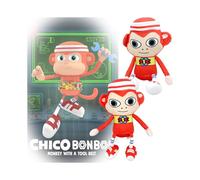 Bon Chico Bon Monkey Plush Toy Cartoon Stuffed Animal Kids Companion Gift Doll