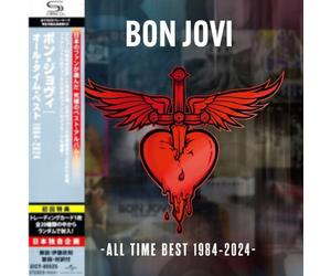 Bon Jovi: All Time Best 1984-2024 CD - Japanese SHM-CD Compilation Album