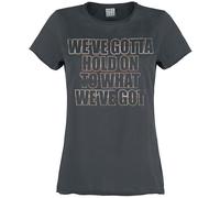 Bon Jovi Amplified Collection - Hold On T-Shirt charcoal XL
