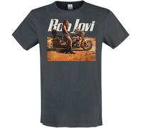 Bon Jovi Amplified Collection - Wanted Dead Or Alive T-Shirt charcoal M
