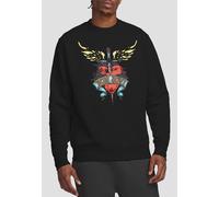 Bon Jovi Daggered Sweatshirt, Black | Size: Large Bon Jovi Black L