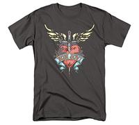 Bon Jovi Daggered Unisex T Shirt, Charcoal, XX-Large