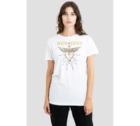Bon Jovi Greatest Hits T-Shirt, White Bon Jovi White XXL
