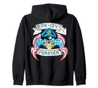 BON JOVI Hard Rock Band FOREVER Album Official Zip Hoodie