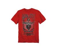 Bon Jovi Keep The Faith T-Shirt, Red | Size: 2XL Bon Jovi Red 2XL