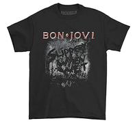 Bon Jovi More Slippery Adult T-Shirt Tee Black 3XL