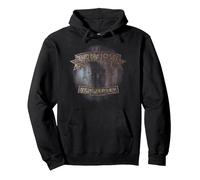 Bon Jovi New Jersey Pullover Hoodie, Adult Unisex, Black, Medium