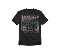 Bon Jovi Slippery Cover T-Shirt, Black | Size: 4XL Bon Jovi Black 4XL