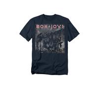 Bon Jovi Slippery Cover T Shirt, Navy Bon Jovi Navy S