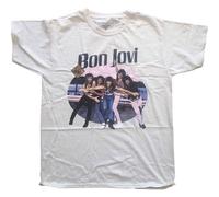Bon Jovi - tshirt - Unisex - Short Sleeves - Large - B500z
