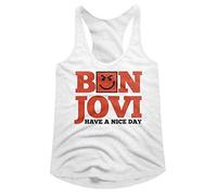 Bon Jovi Womens Have A Nice Day Racerback Tank Top