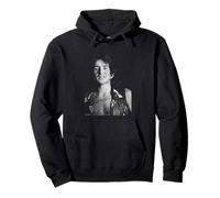 Bon Scott AC/DC Singer By Martyn Goddard Pullover Hoodie