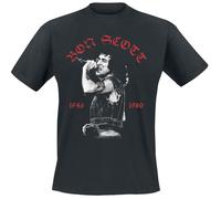 Bon Scott Live Photo T-Shirt black S