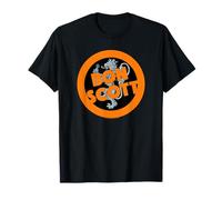 Bon Scott Orange Circle Lion Logo T-Shirt