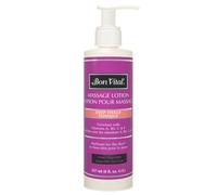 Bon Vital' Deep Tissue Massage Lotion for Deep Tissue Massages and Muscle Relaxation, Moisturizer Leaves No Greasy Feeling, Penetrates Deeply to Repair and Soften Skin During Massage, 8 Oz Pump