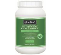 Bon Vital Organica Massage Crème Made with Certified Organic Ingredients for an Earth-Friendly & Relaxing Massage, 1 Gallon Jar
